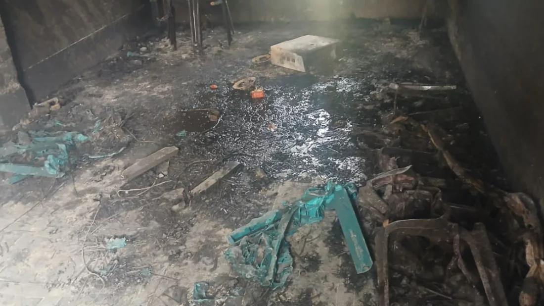 নোয়াখালীতে বিএনপি কার্যালয়ে অগ্নিসংযোগের অভিযোগ